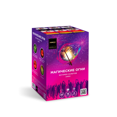 Магические огни Батарея салютов купить в Перми | perm.salutsklad.ru