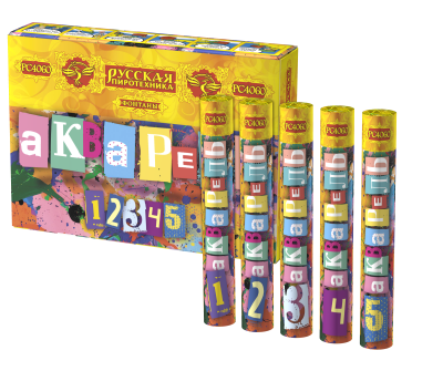 Акварель Фонтан пиротехнический купить в Перми | perm.salutsklad.ru