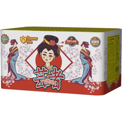 Гейша Батарея салютов купить в Перми | perm.salutsklad.ru