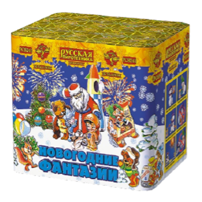 Новогодние фантазии New Салют купить в Перми | perm.salutsklad.ru